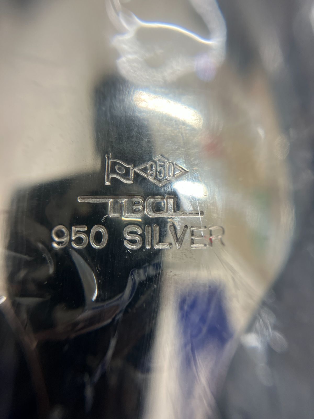 新品/銀製】TBCL シルバー950 スプーン 5本セット 造幣局検定刻印入 燕