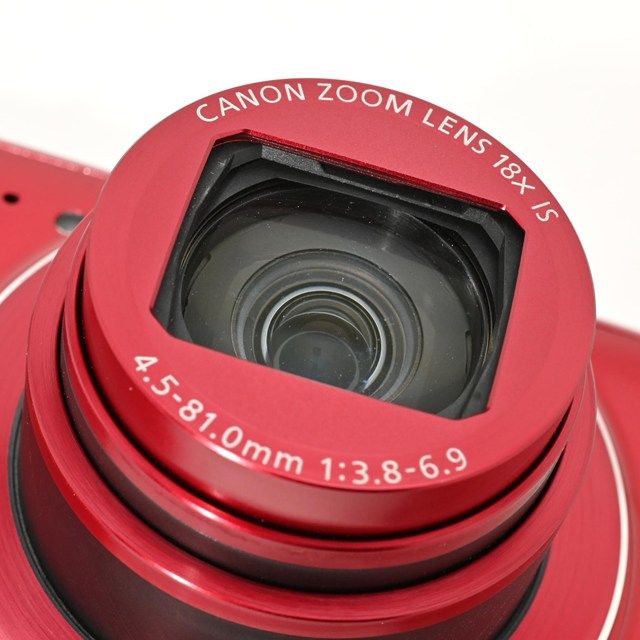 美品＞ Canon PowerShot SX600 HS レッド｜光学18倍ズーム搭載