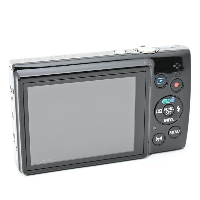 カメラ ＜並品＞ Canon IXY 190 ブラック｜光学10倍ズーム搭載