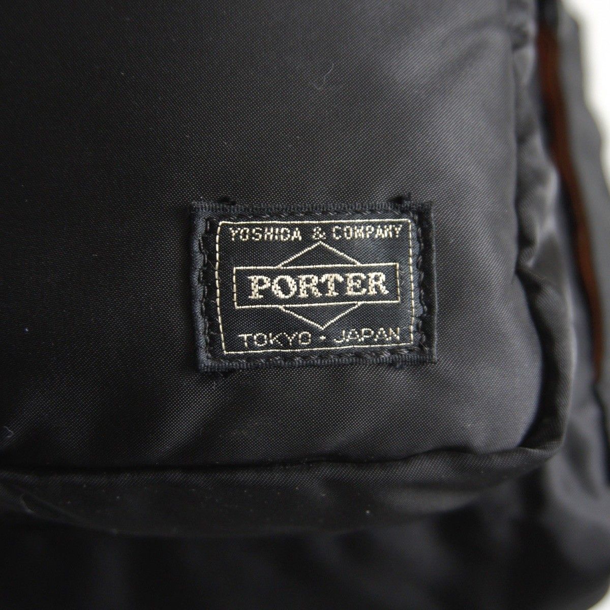 美品】PORTER 【タンカー リュック】ポーター ブラック バックパック 