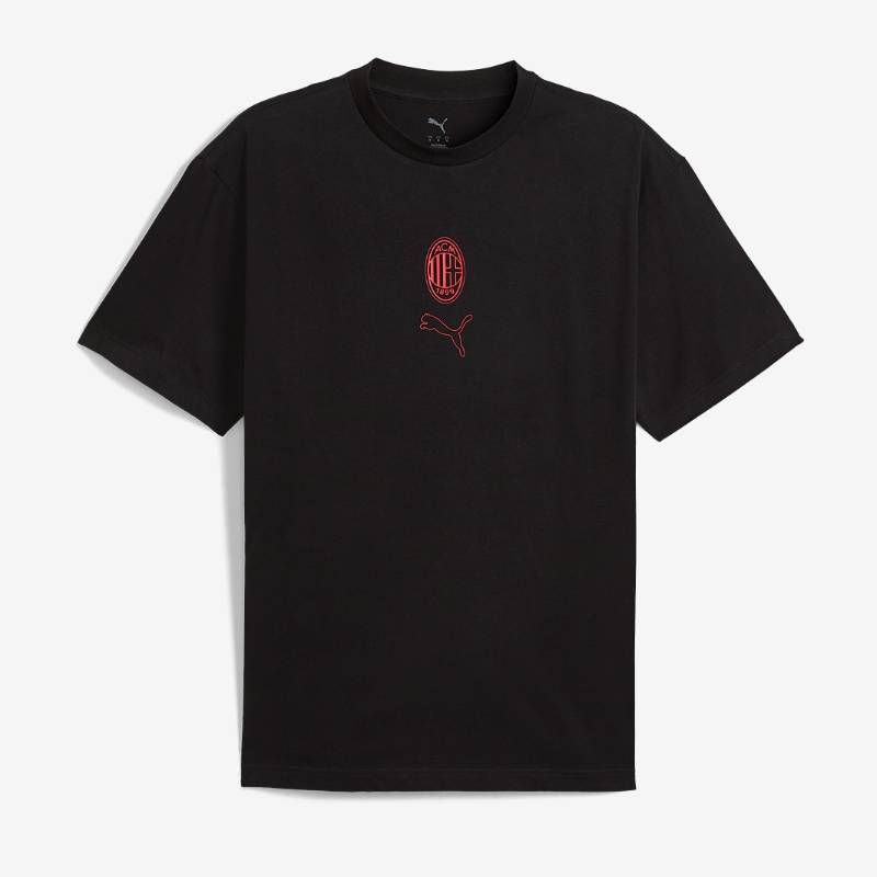 【送料無料・匿名配送】PUMA プーマ ACミラン 25/26 ftblStatement Tシャツ 黒赤 新品 正規品 日本未発売 10,904円