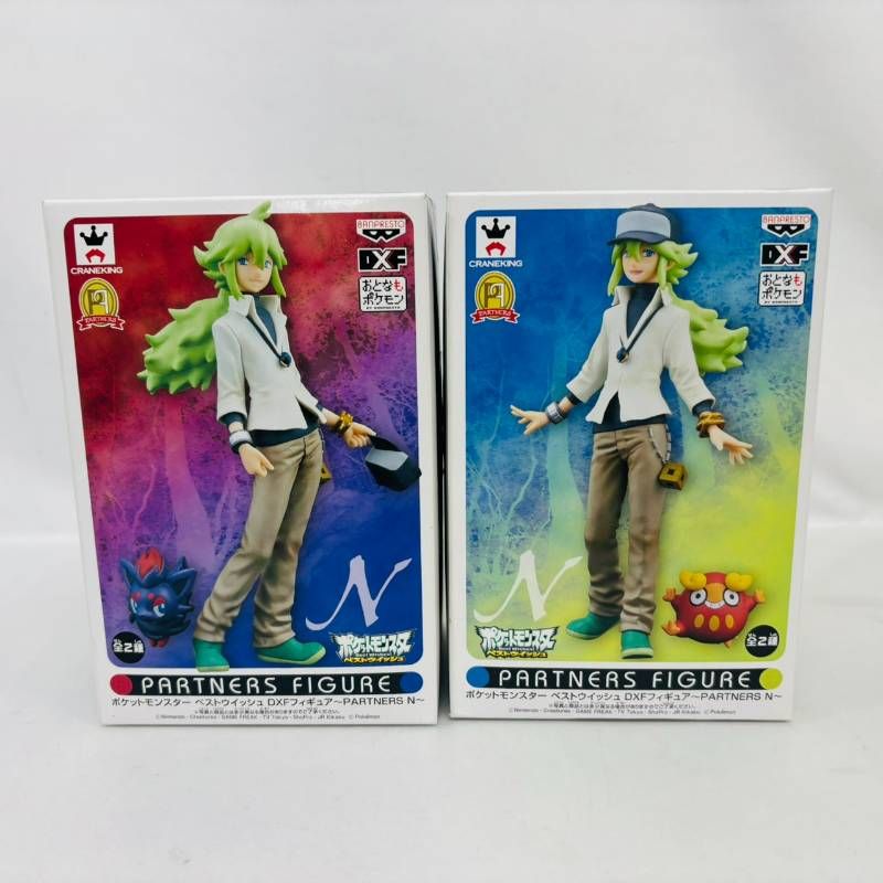 未開封】 ポケモン ベストウィッシュ DXF PARTNER N フィギュア 2個