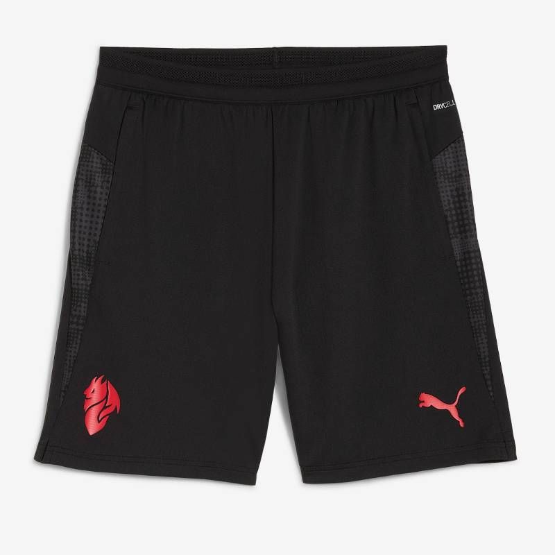 【送料無料・匿名配送】PUMA プーマ ACミラン 25/26 復刻デビル 練習用 ショーツ ポケット付 新品 正規品 日本未発売