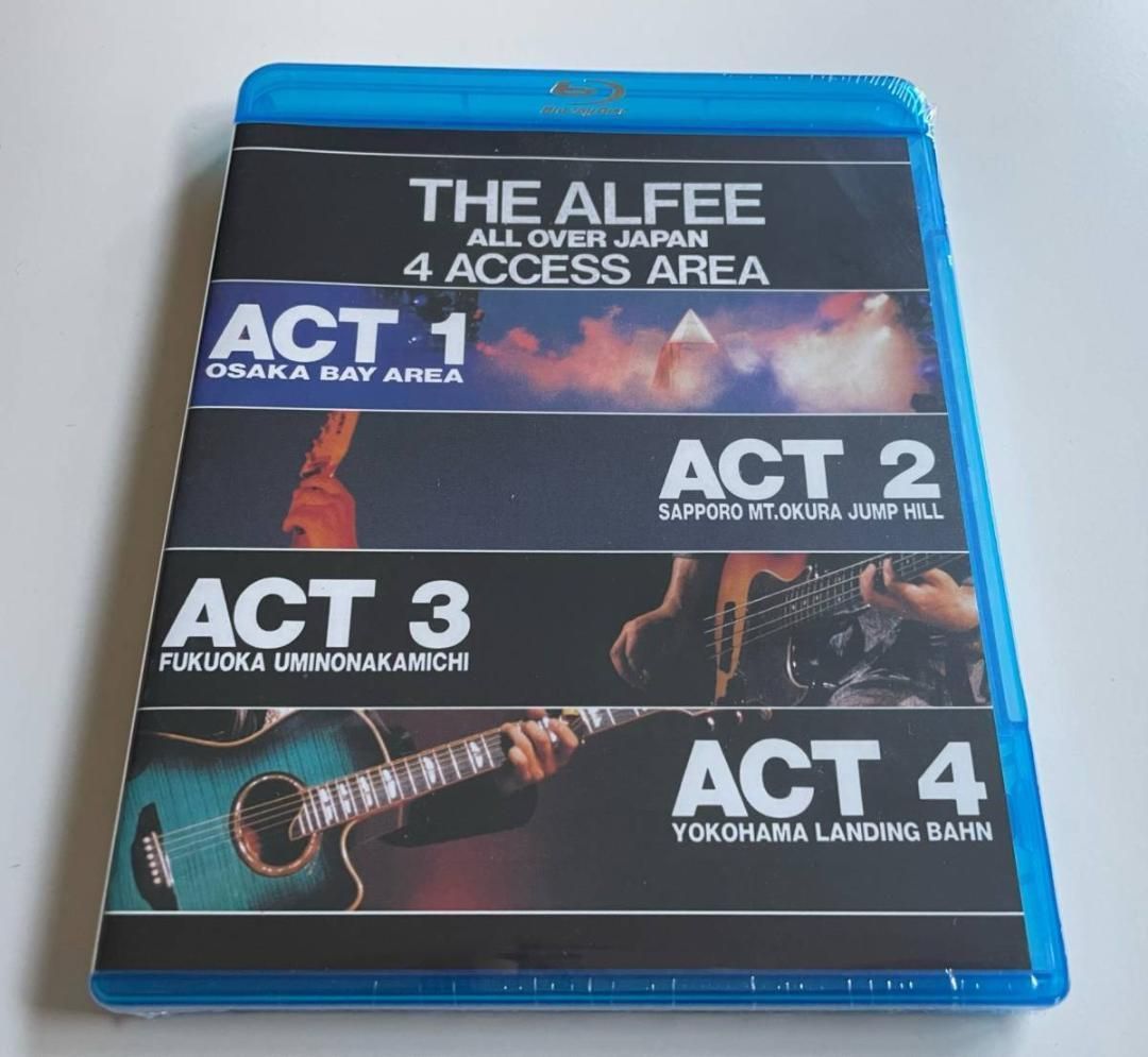 Blu-ray ブルーレイ THE ALFEE ALL OVER JAPAN 4ACCESS AREA 1988