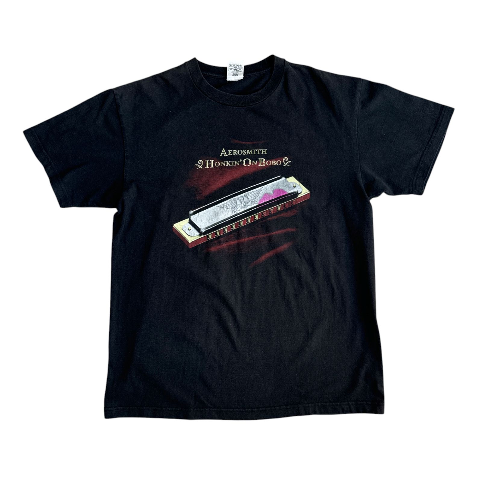 00s AEROSMITH “Honkin' On Bobo” World Tour 2004 Tシャツ XLサイズ