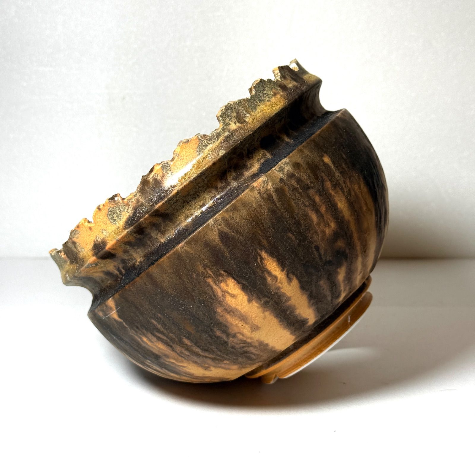 口径15cm植木鉢多肉塊根観葉植物ハンドメイド陶器陶芸アカベサボテン