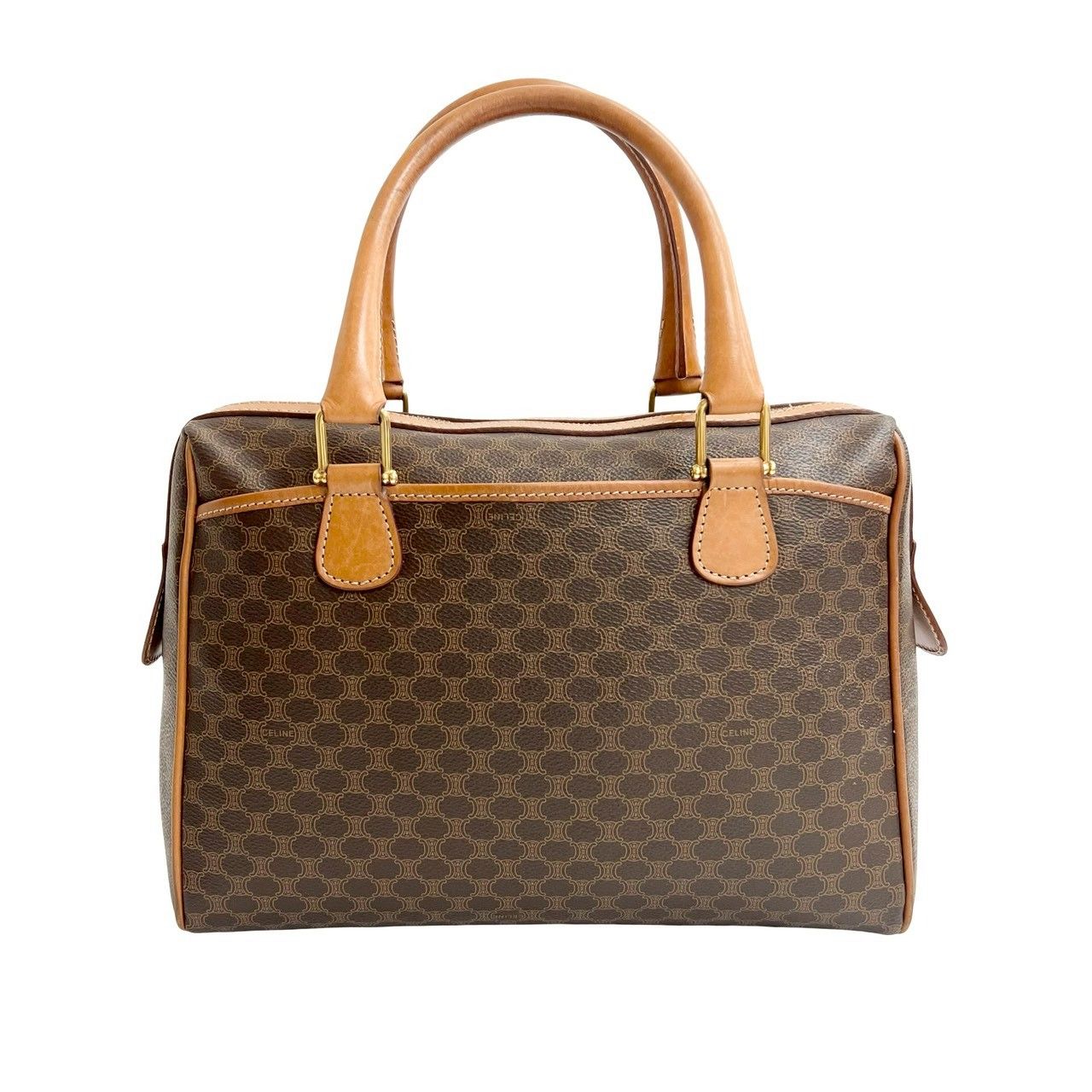 極 美品 CELINE セリーヌ ヴィンテージ マカダム ブラゾン トリオンフ