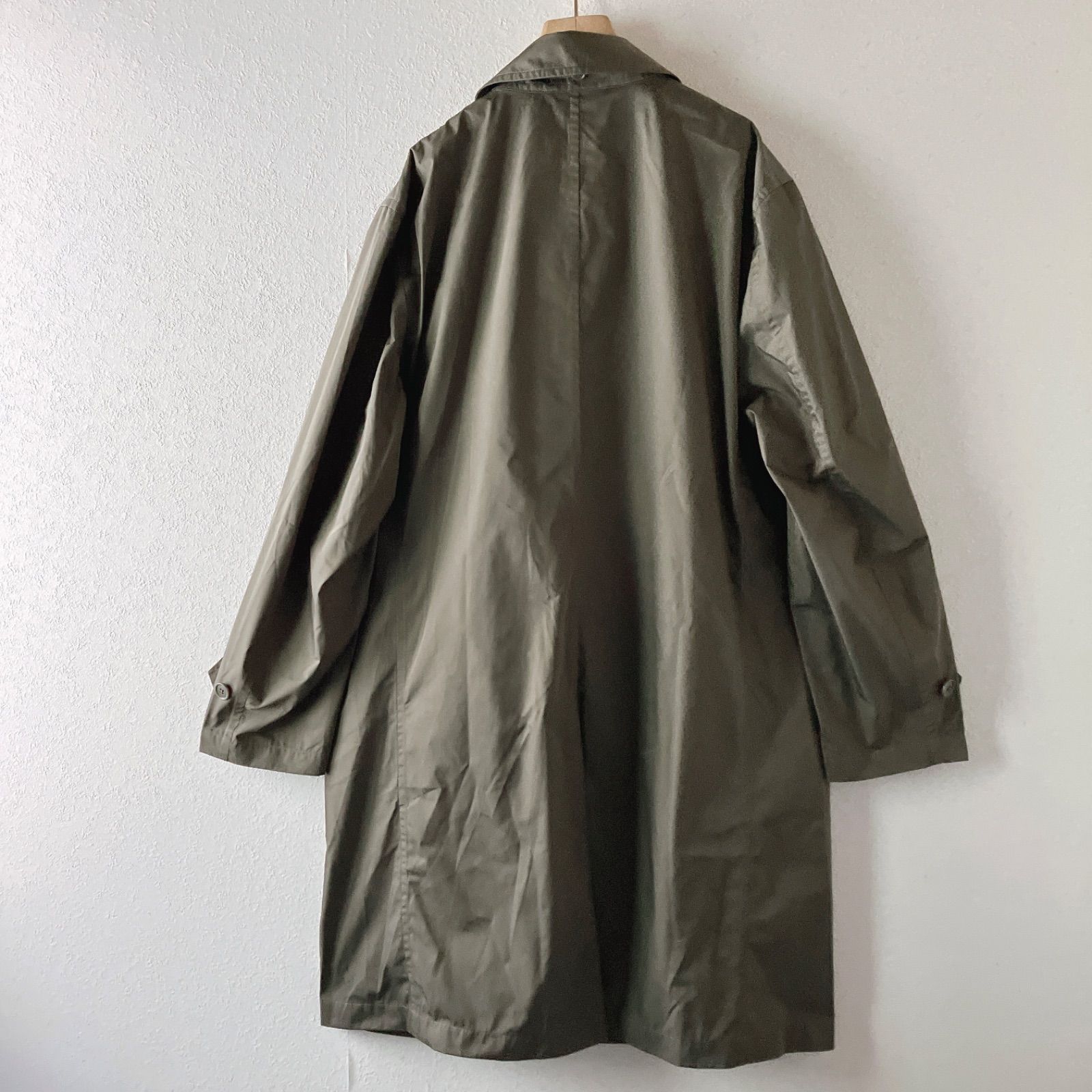 Maker's Shirt 鎌倉 DICROS 撥水ステンカラーコート 46 カーキ メンズL