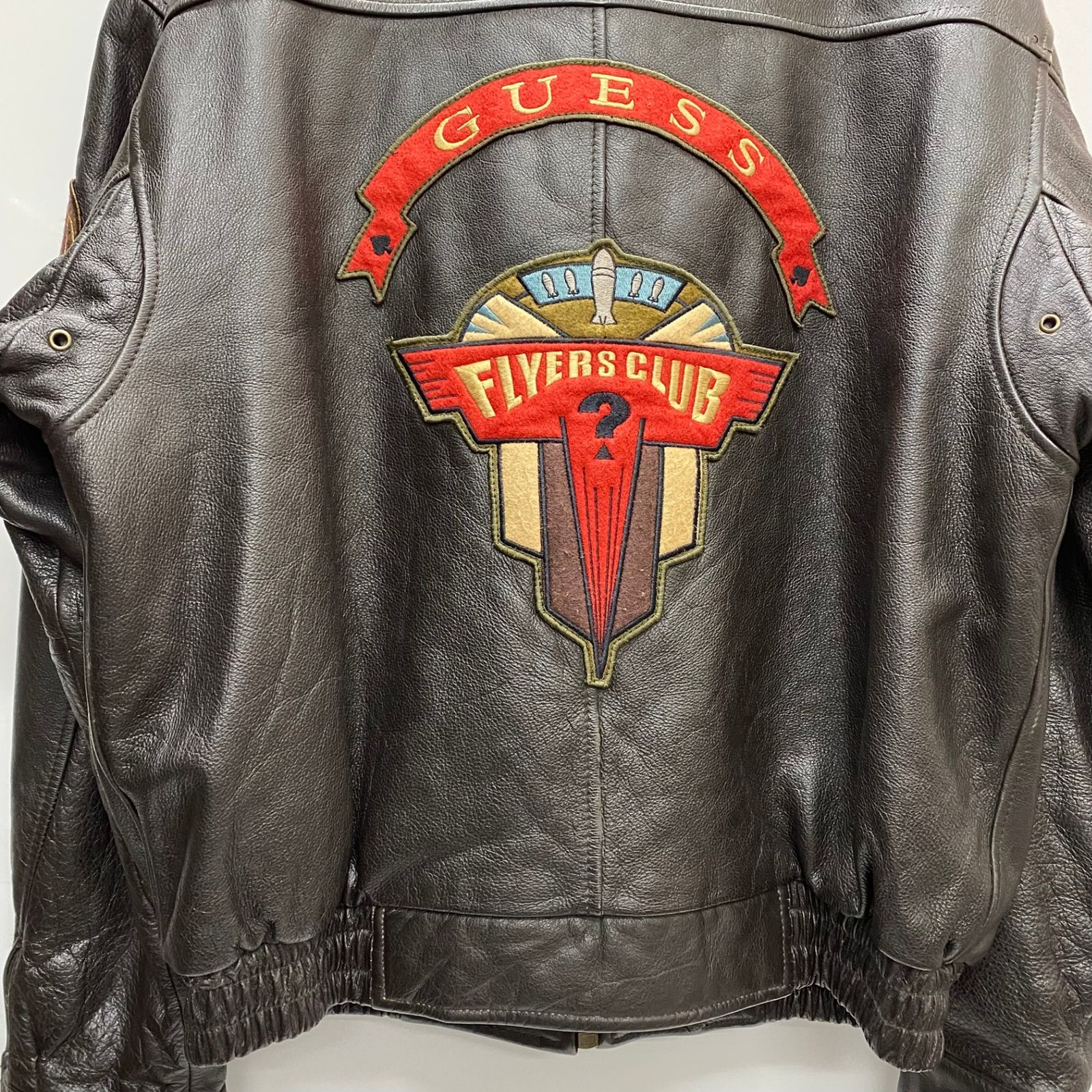 ゲス GUESS 90's USA製 1981 Air Command レザー フライトジャケット