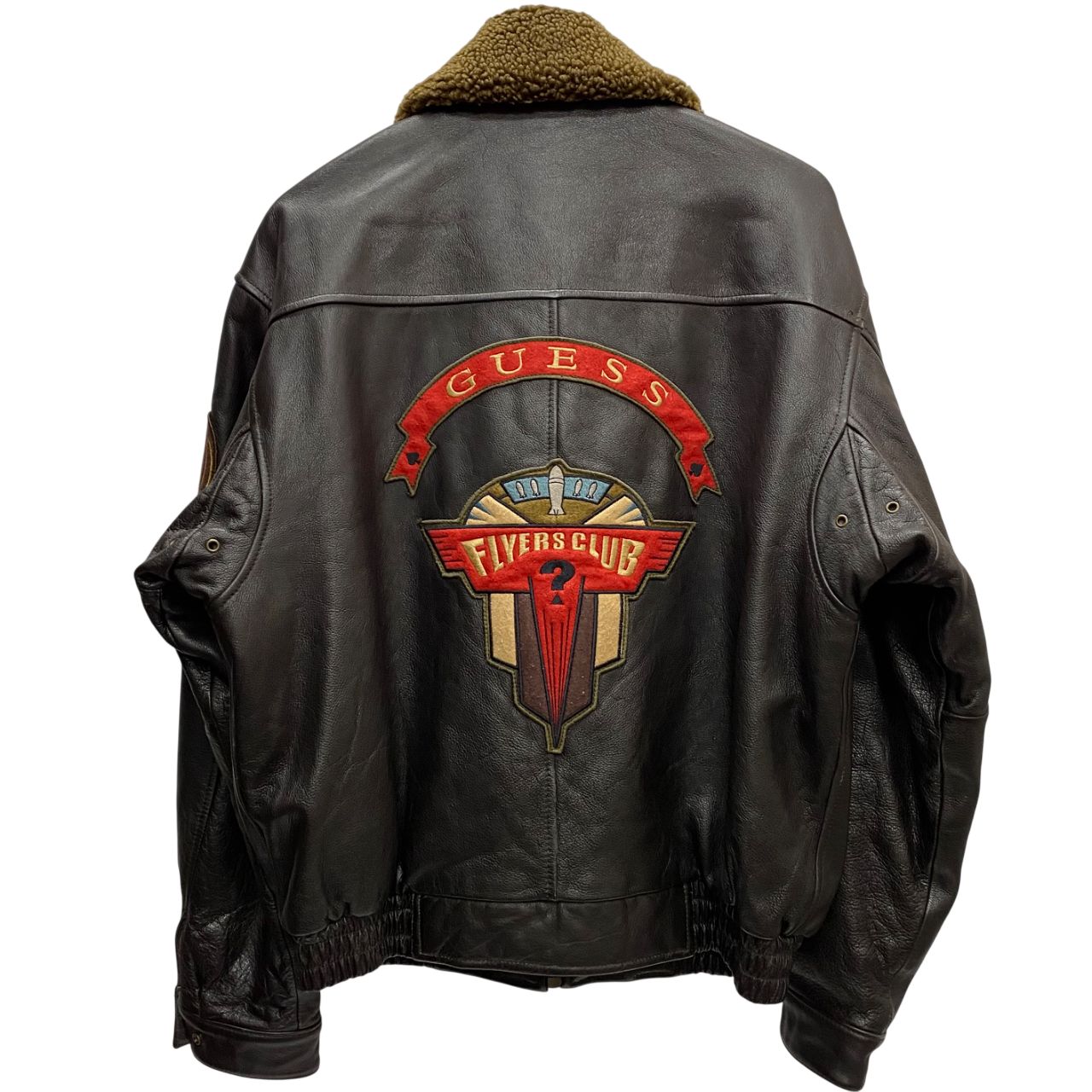 ゲス GUESS 90's USA製 1981 Air Command レザー フライトジャケット