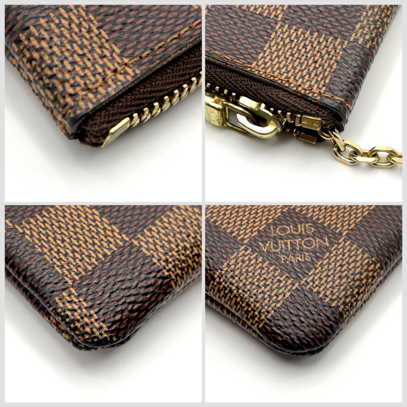 ルイヴィトン ダミエ / ポシェット クレ N62658 / エベヌ ブラウン