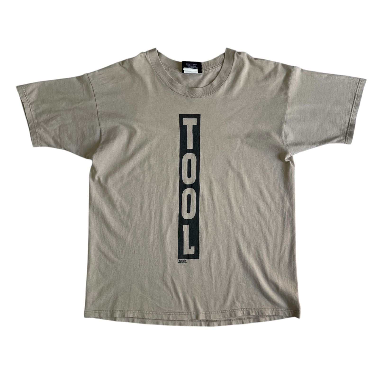 96 tool ツール 90年代ヴィンテージ 袖なしTシャツ 90s TOOL ロゴ スパイラル Tシャツ Fits XLサイズ トゥール ボックス