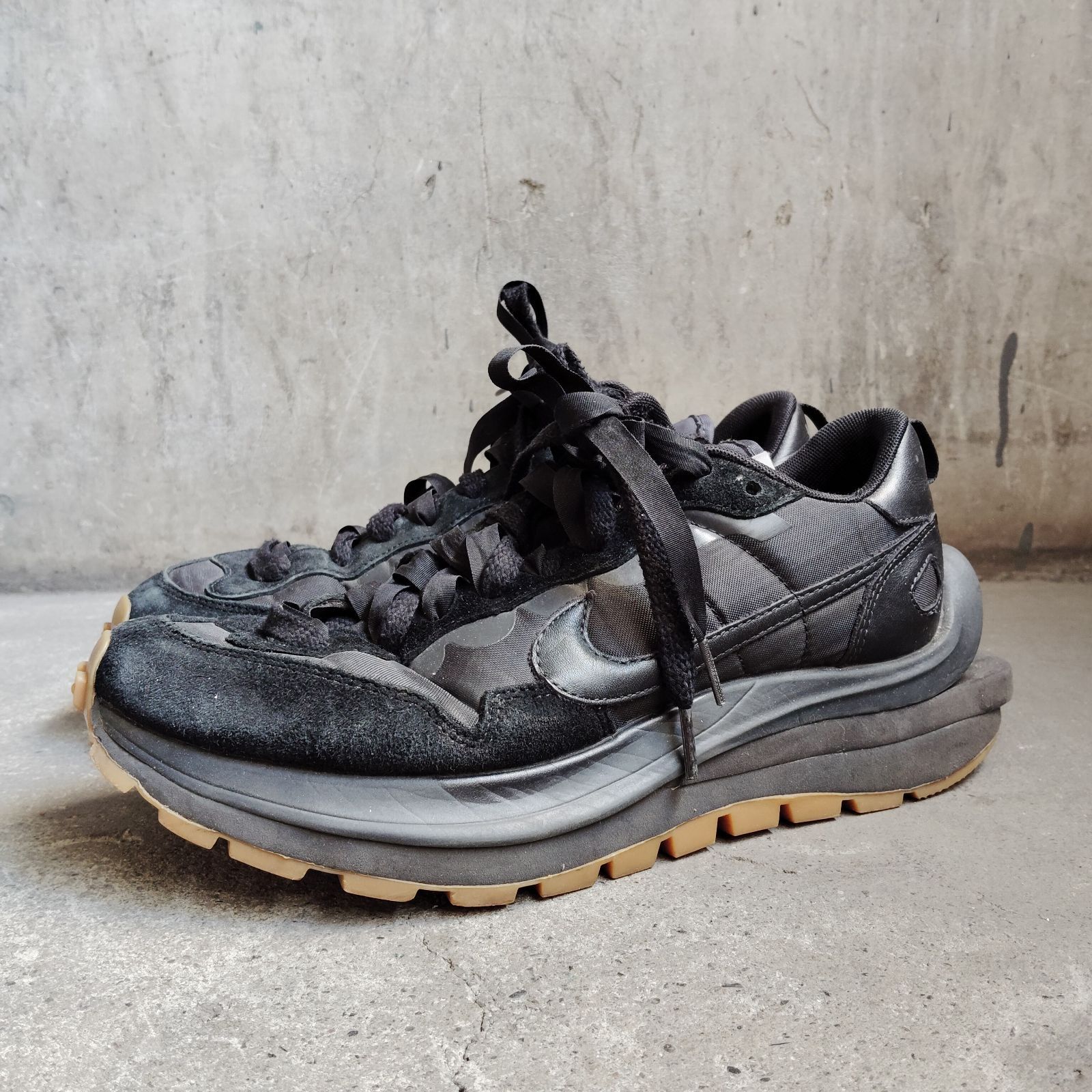NIKE × sacai Vapor Waffle Black Gum 27.5cm ナイキ サカイ 
