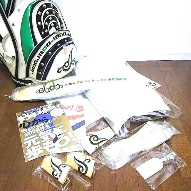  JADO GOLF ジャドウ キャディバック 正規品 送料無料 ジャドウゴルフバック ネームプレート キャディバックカバー 公式球 ゴルフバッグ キャディバッグ ゴルフ