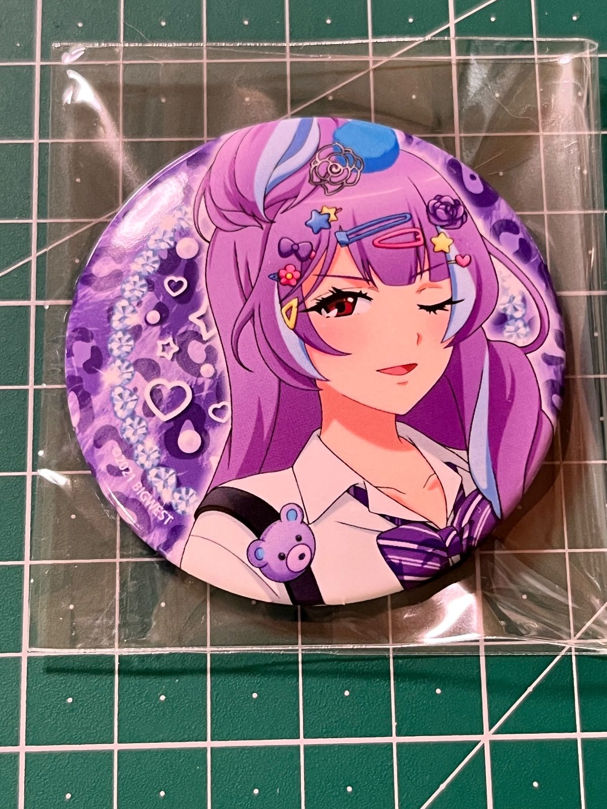 マクロスΔ マクロス 池袋デルタ学園 美雲・ギンヌメール 缶バッジ