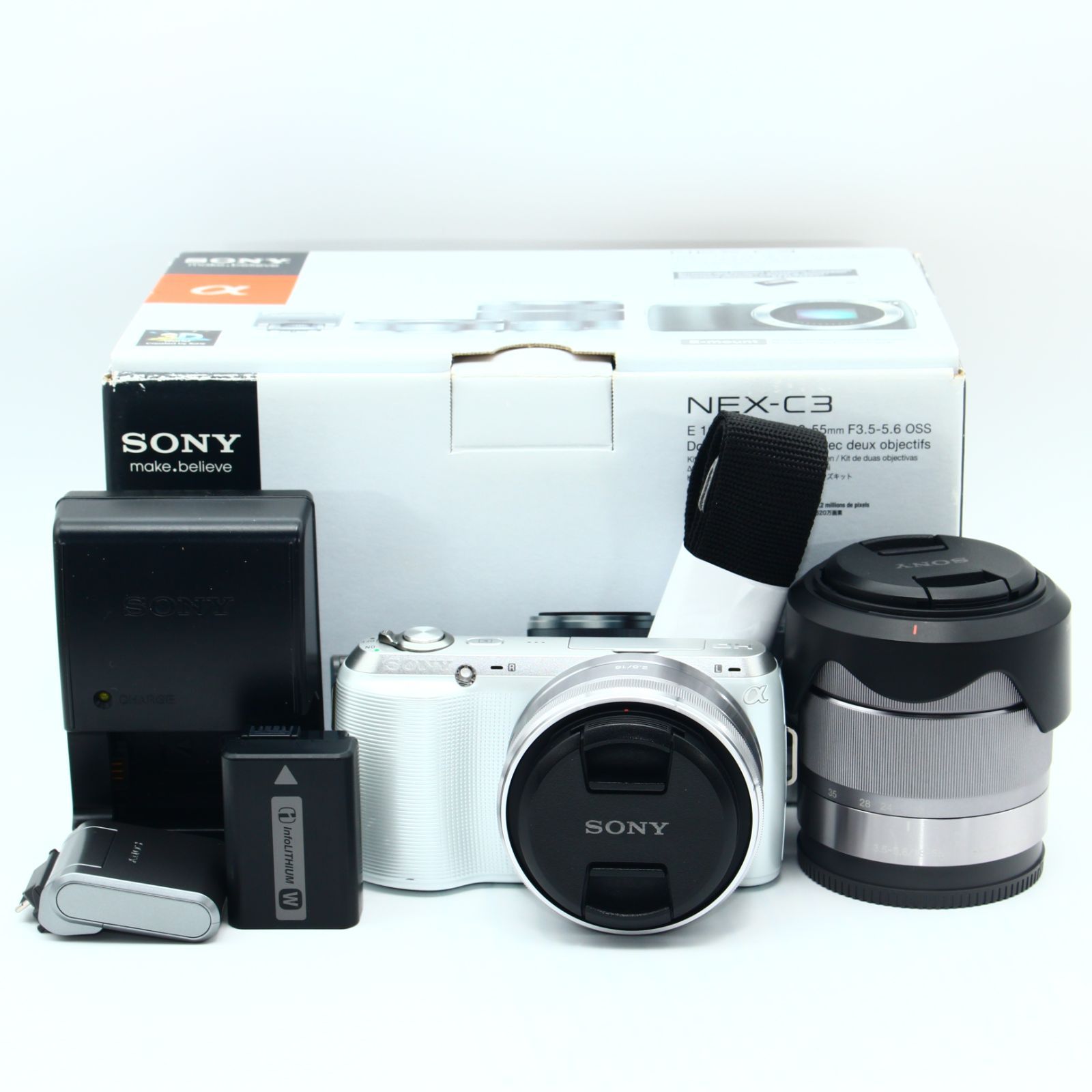 NEX-C3 ソニー ミラーレス 一眼 レンズセット Amazon.co.jp: SONY