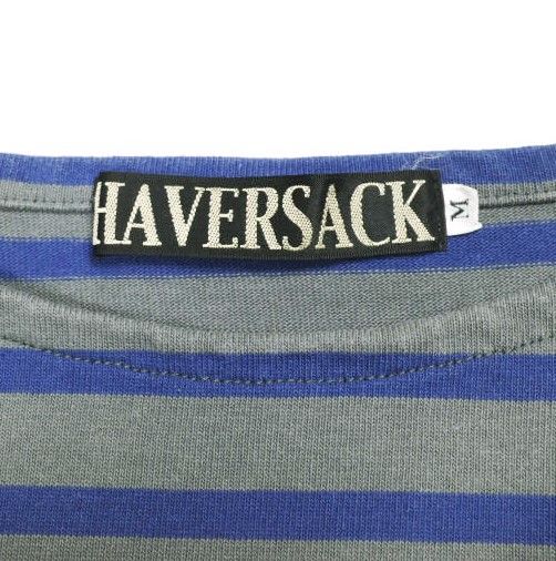 HAVERSACK ハバーザック 25SS 日本製 BASQUE SHIRT 天笠ボーダーバスク 
