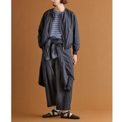 HAVERSACK ハバーザック 25SS 日本製 BASQUE SHIRT 天笠ボーダーバスク 