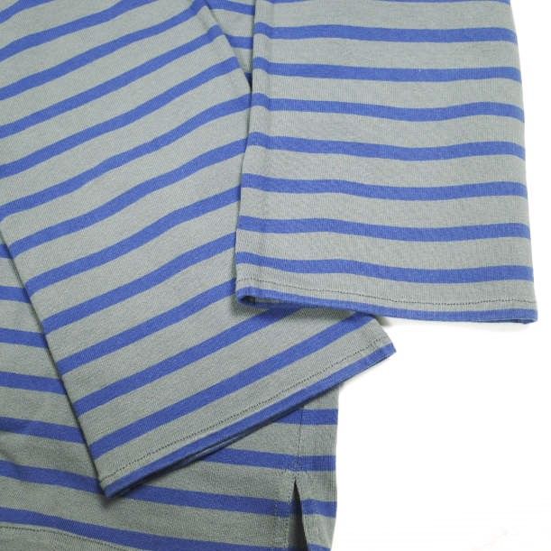 HAVERSACK ハバーザック 25SS 日本製 BASQUE SHIRT 天笠ボーダーバスク 