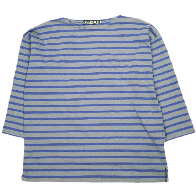 HAVERSACK ハバーザック 25SS 日本製 BASQUE SHIRT 天笠ボーダーバスク 