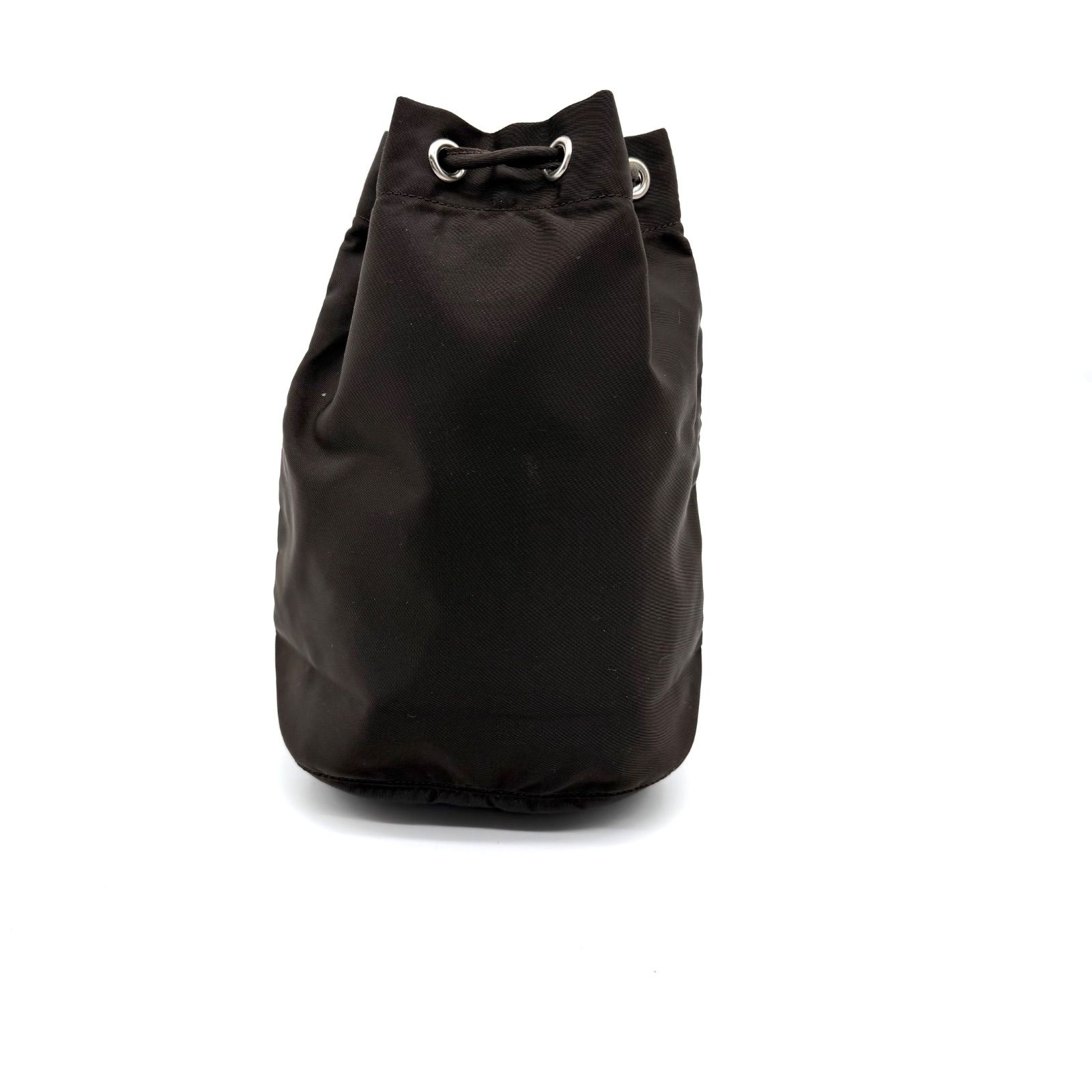 99tk_様専用【極美品】PRADA プラダ ナイロン 巾着ポーチ 三角ロゴ