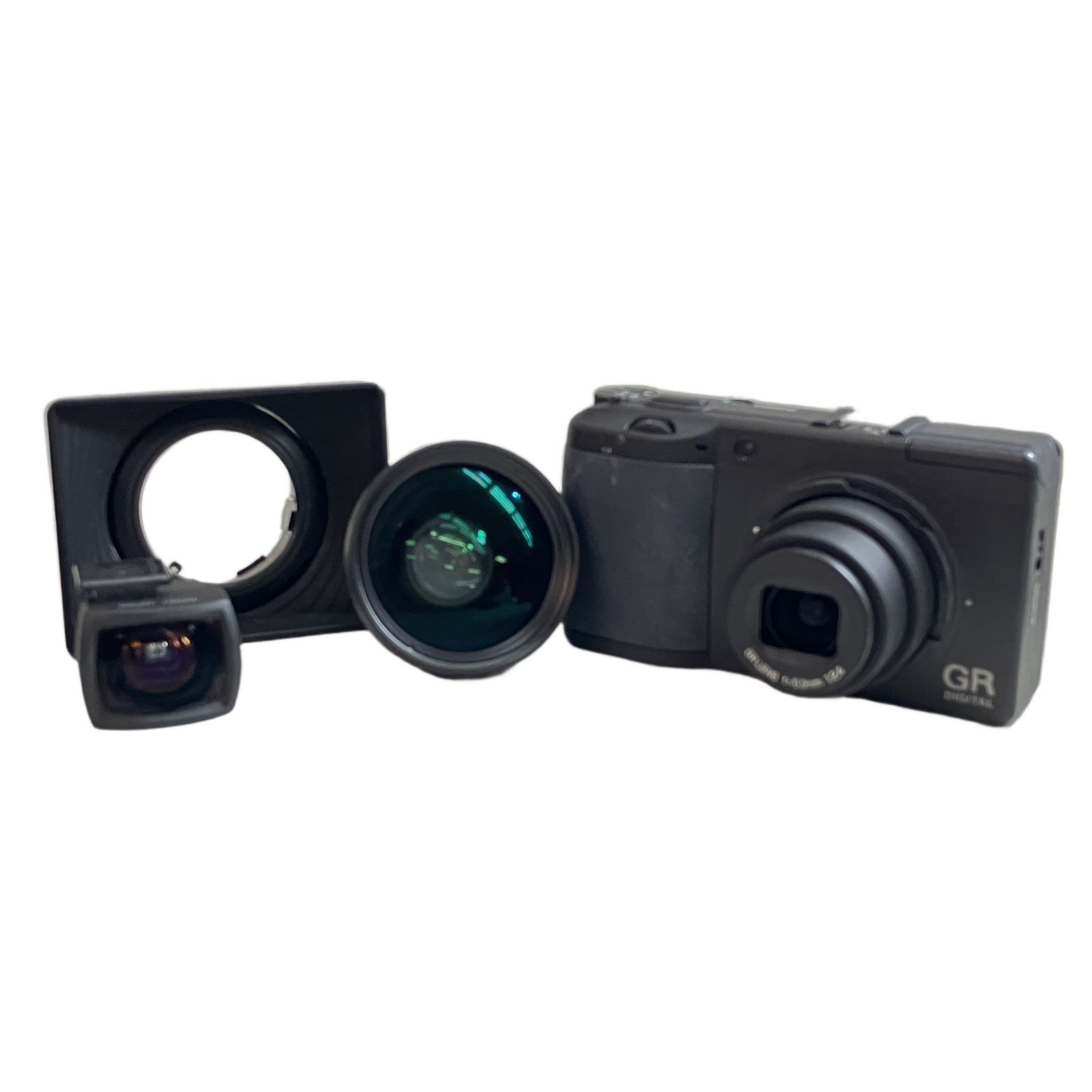 RICOH GR DIGITAL II GV-1 GH-1 GW-1 セット デジタル カメラ RICOH GR DIGITAL II GV-1 GH-1 GW-1 セット デジタル カメラ