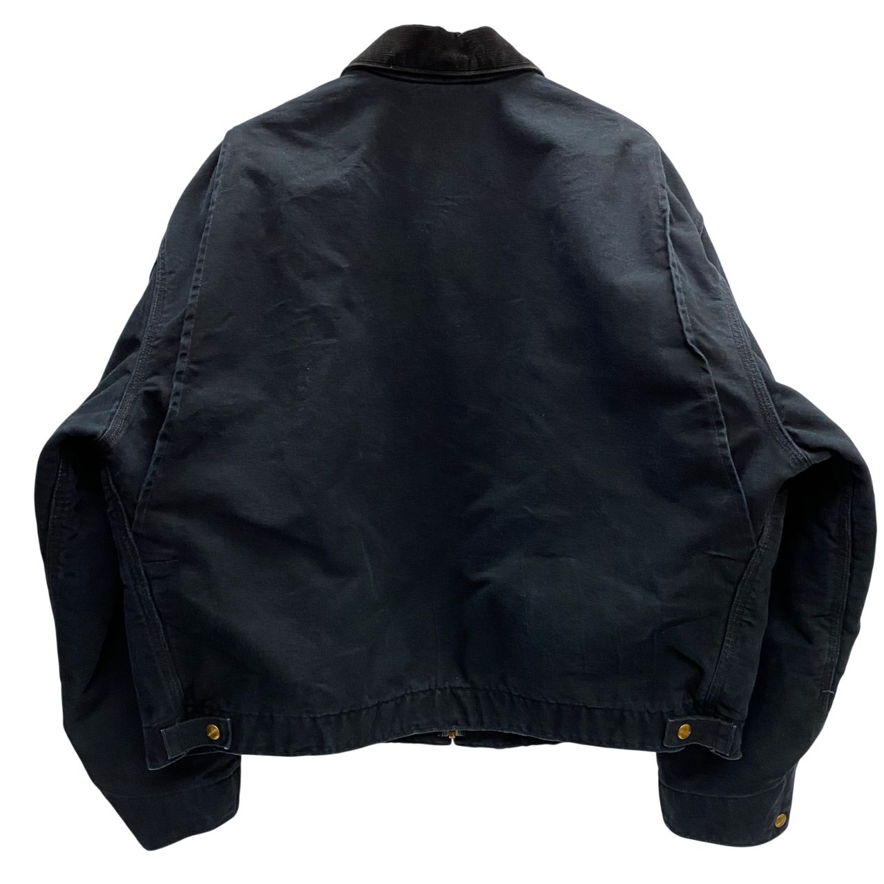 カーハート Carhartt 13年製 USA製 デトロイトジャケット 企業ロゴ 
