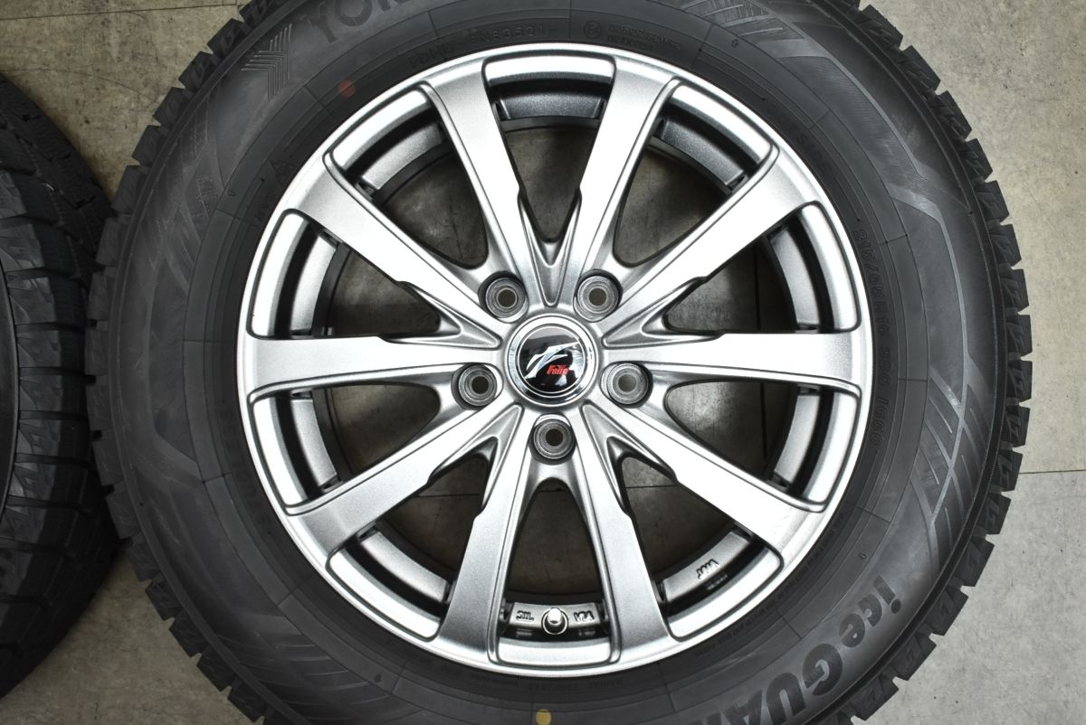 美品】FANG 16in 6.5J +40 PCD114.3 ヨコハマ アイスガード iG60 215/65R16