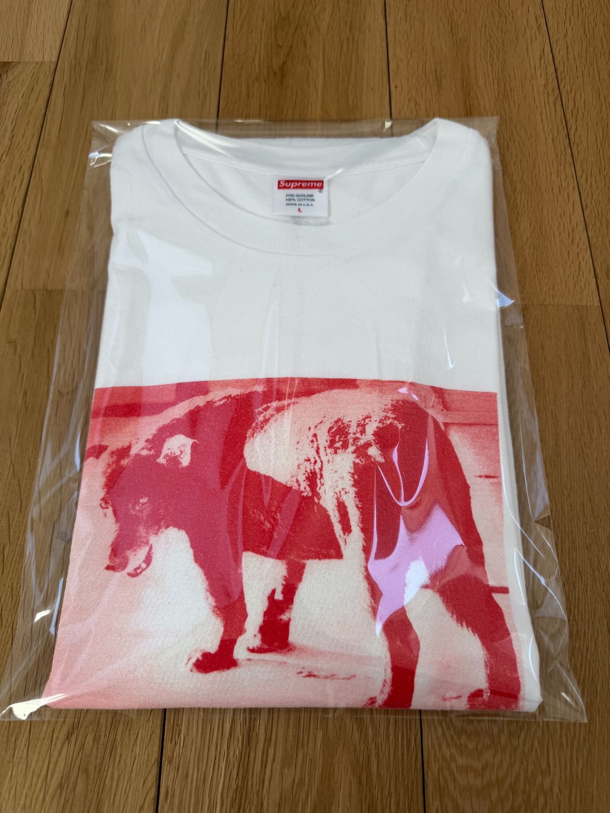 Supreme × 森山大道 Tシャツ L 2022SS 白 Daido Moriyama 三沢の犬 