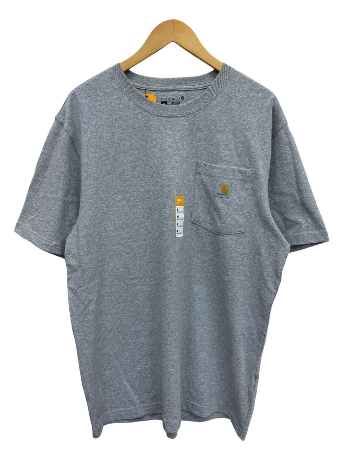 Carhartt (カーハート) Loose Fit S/S POCKET TEE ポケットTシャツ K87 M ヘザーグレー メンズ/065