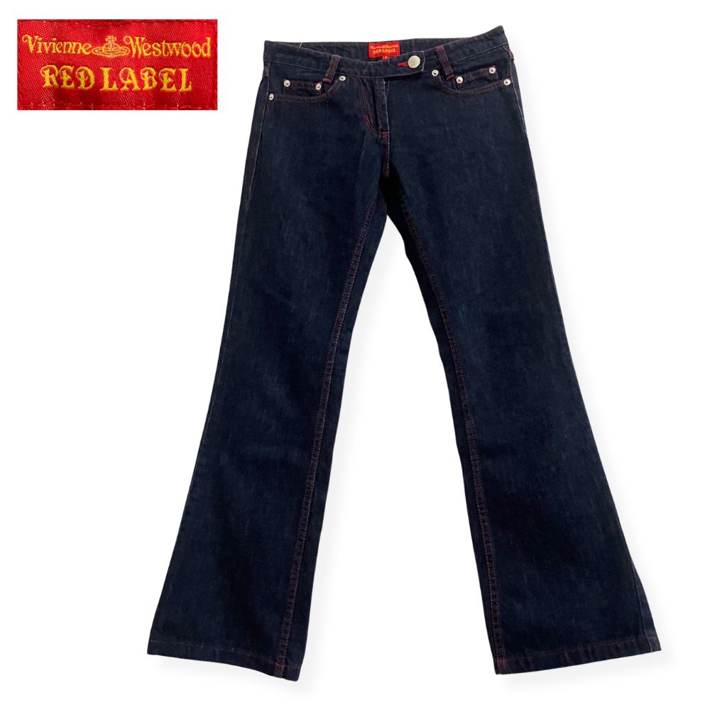 美品】Vivienne Westwood RED LABEL デニム 赤ステッチ 2 - メルカリ 美品】Vivienne Westwood RED LABEL デニム 赤ステッチ 2 - メルカリ