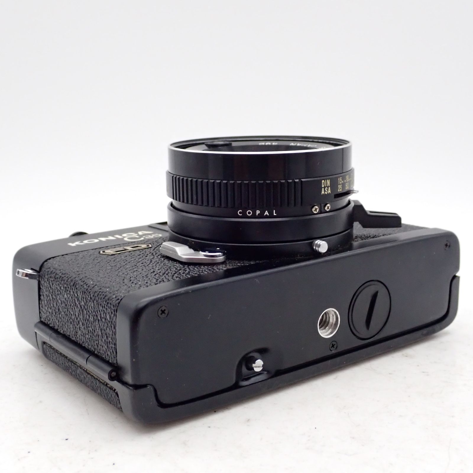 極上品 KONICA C35 FD ブラック HEXANON 38mm f1.8 レンジファインダー