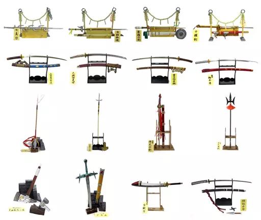 もののふ★第陸編★フィギュア 中古】トレーディングフィギュア 全16種セット 「武 もののふ- 第陸編
