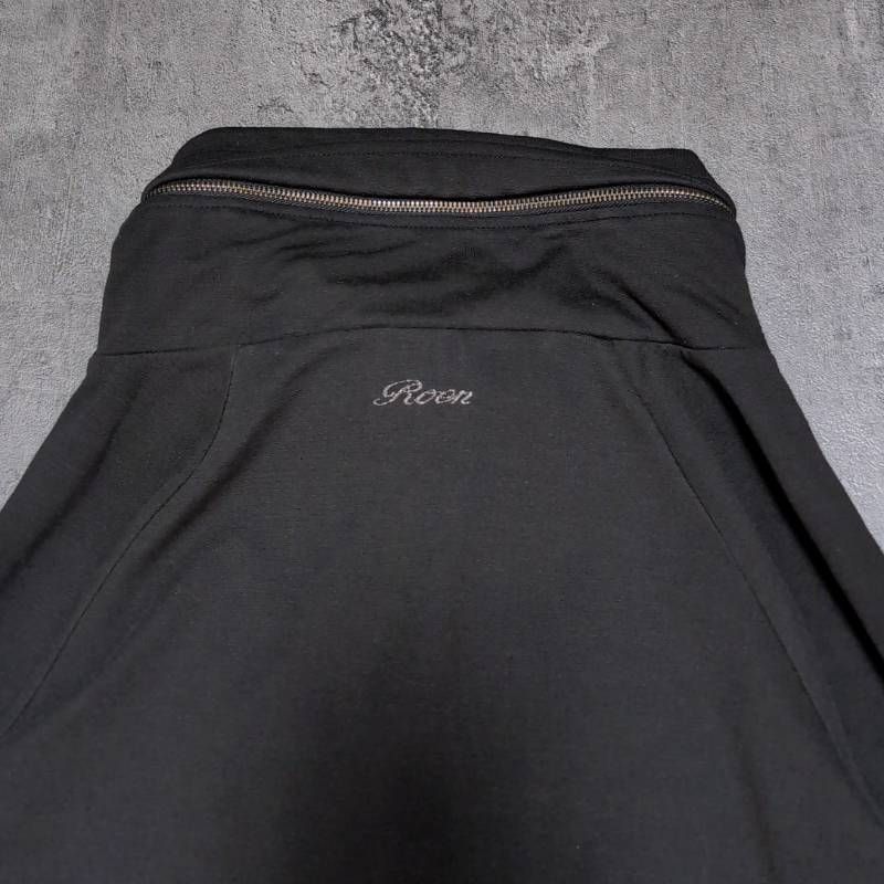 Roen Skull Bijou Zip Up Hoodie Sweatpants Set Up Mens L Black