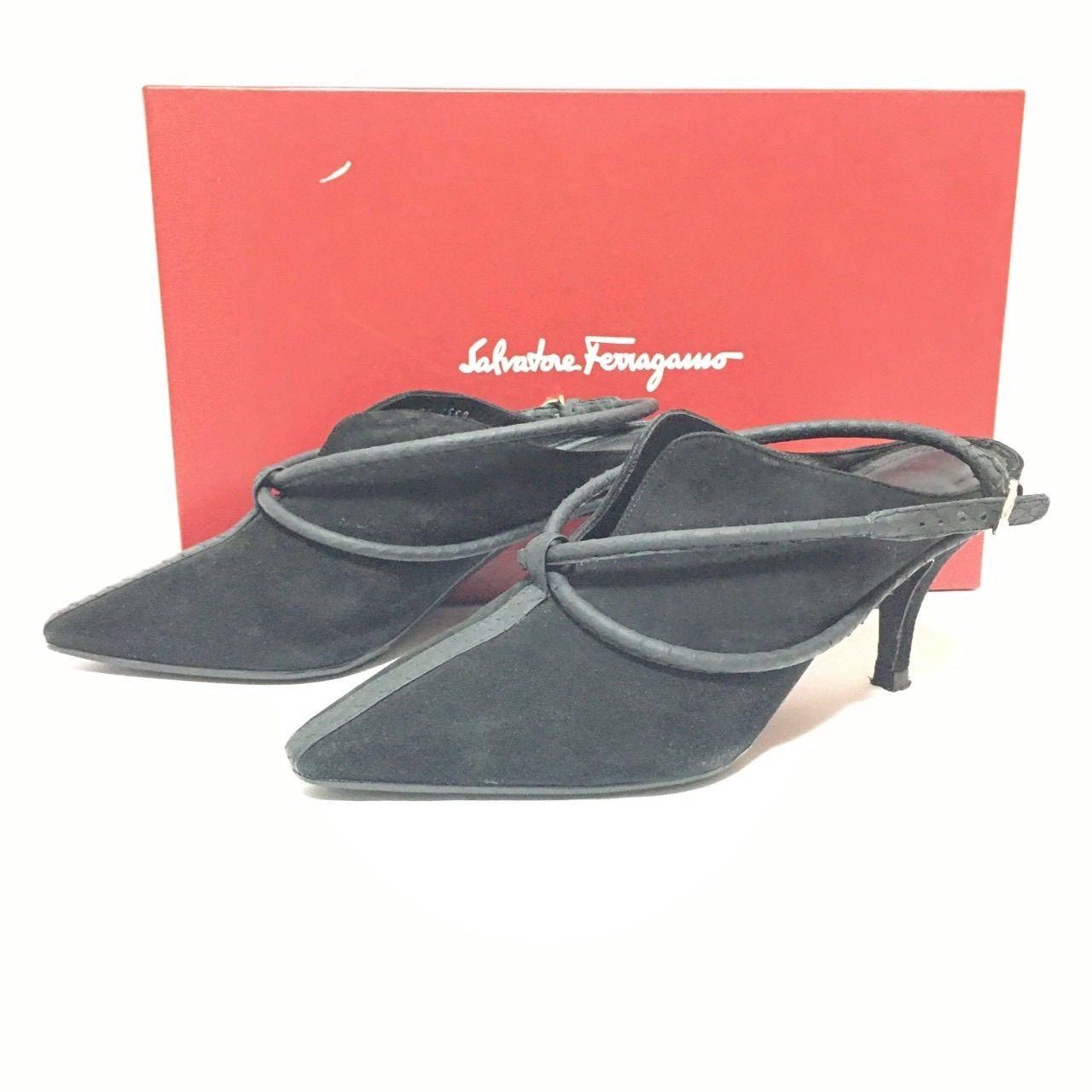イタリア製◎【Salvatore Ferragamo】サルヴァトーレフェラガモ 