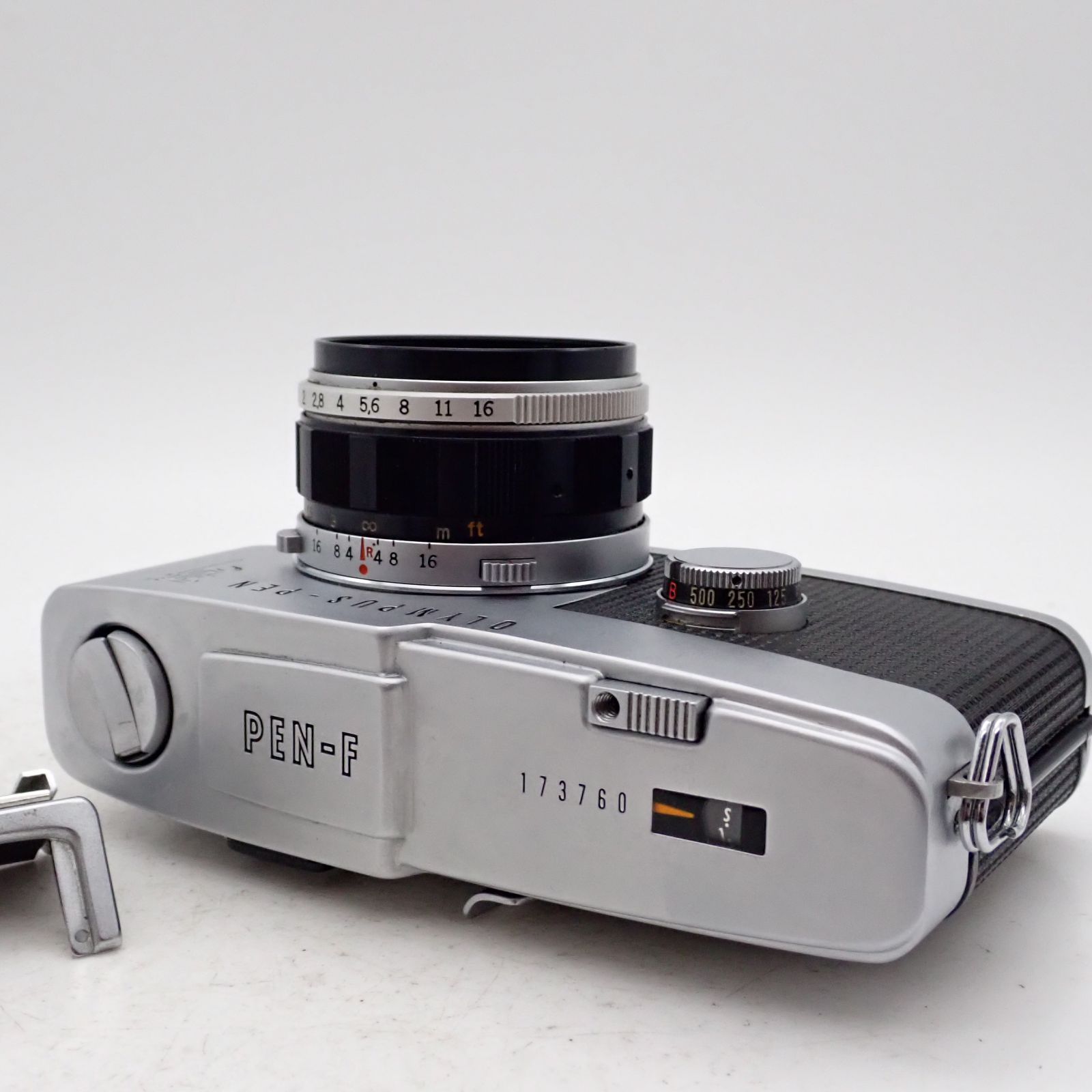 カメラ 美品- OLYMPUS Pen F 一眼レフフィルムカメラ ハーフフレイム