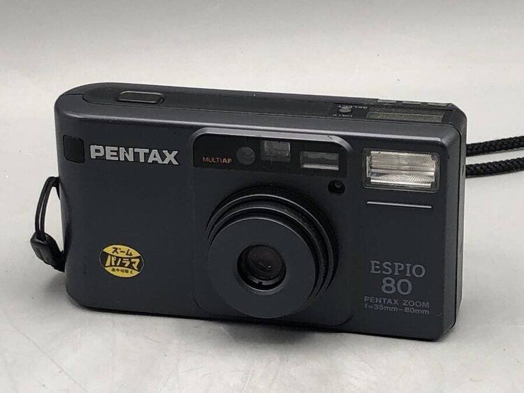 カメラ PENTAX ペンタックス ESPIO 80 ブラック コンパクト フィルム