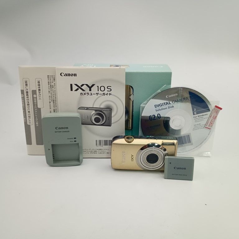 Canon IXY 10s ゴールド コンパクトデジタルカメラ Canon IXY 10S Gold コンパクトデジタルカメラ 〇 【公式通販】
