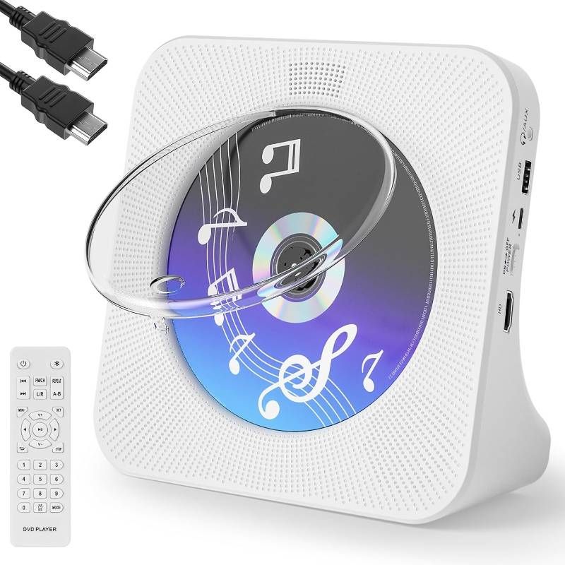KOVCDV DVDプレーヤー bluetooth送受信 HDMI出力 最大1080P対応