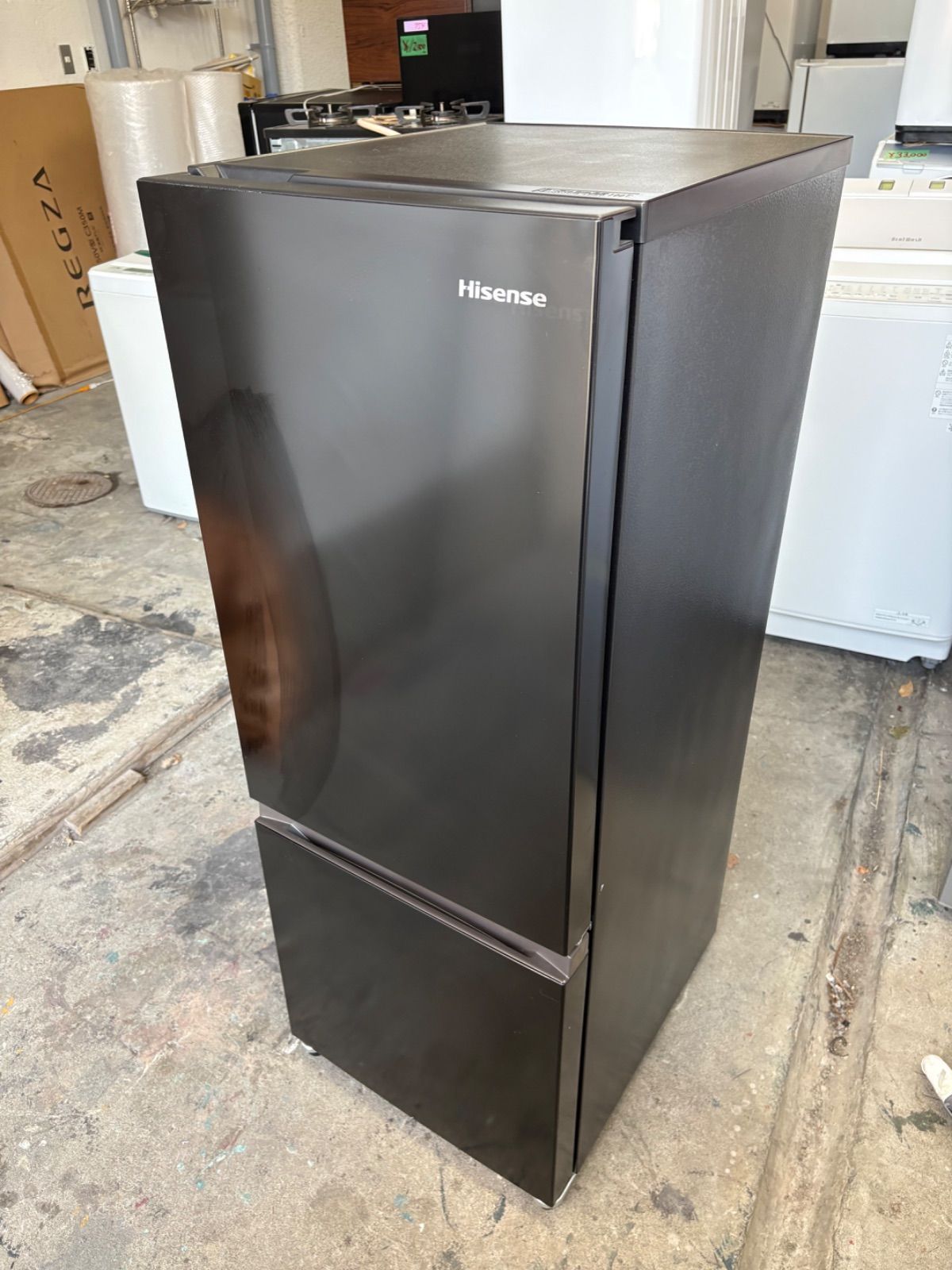 Hisense ハイセンス 冷蔵庫 162L ブラック 2023年製 - メルカリ