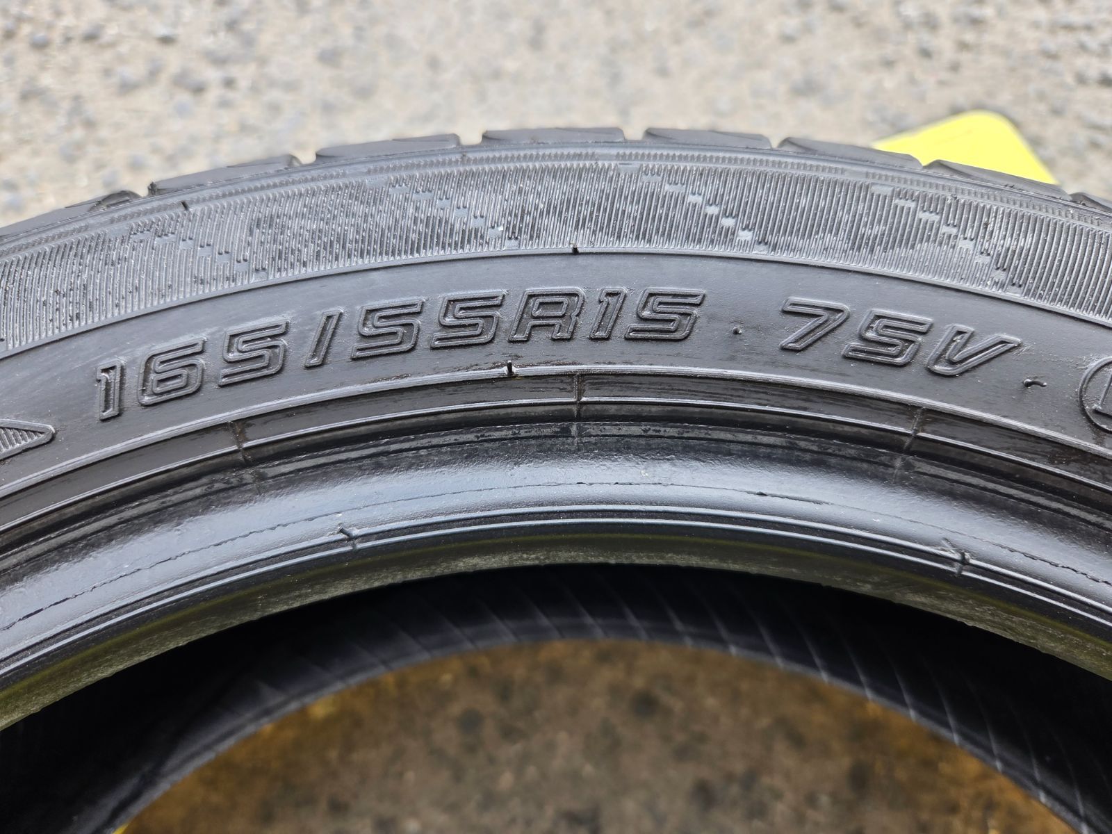送料無料!! 165/55R15 2本 ダンロップ N-BOX N-WGN タント ムーブ 