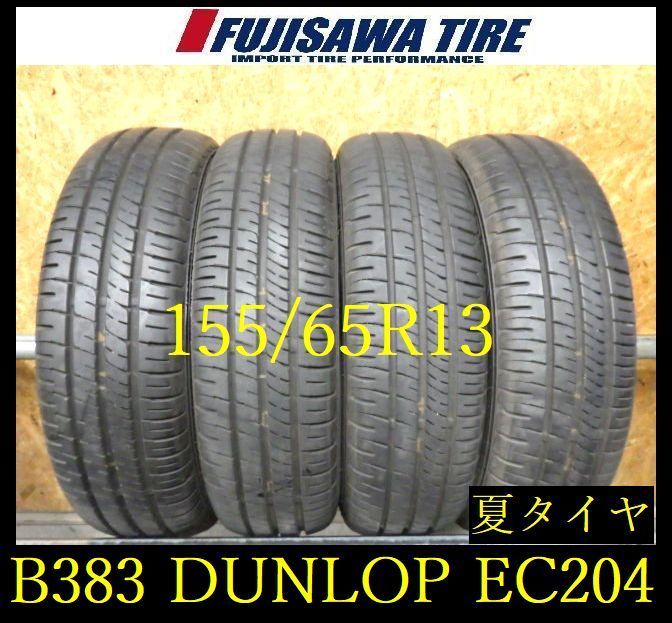 車 【B383】E◇送料無料◇2025年製造 約8.5部山◇DUNLOP