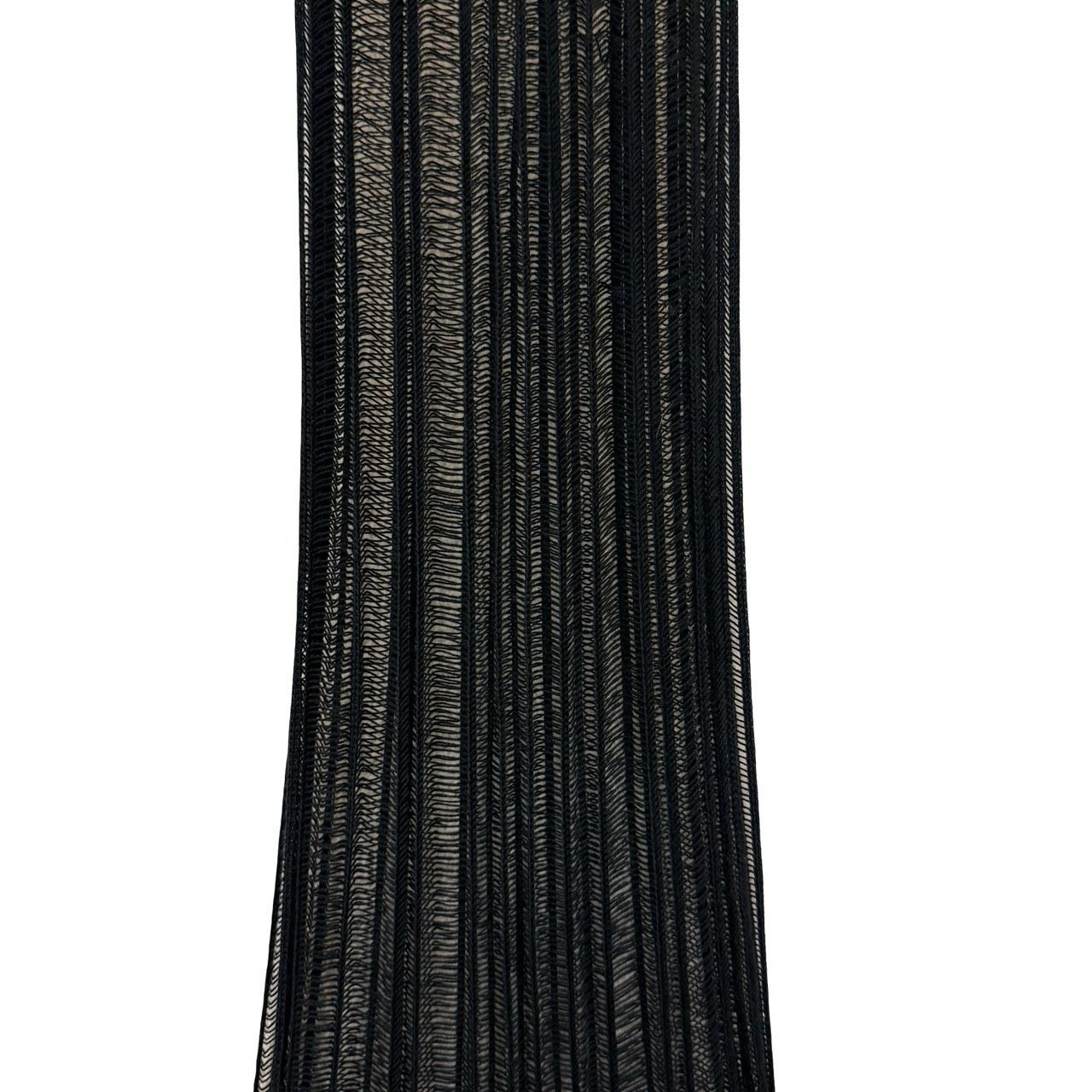 07SS Dior Homme エディ期 コットンネット ナローストール 黒 2007SS