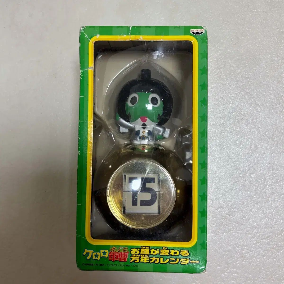 カエル将軍 カエル軍曹ケロロ 万年カレンダー フィギュア 【公式通販】