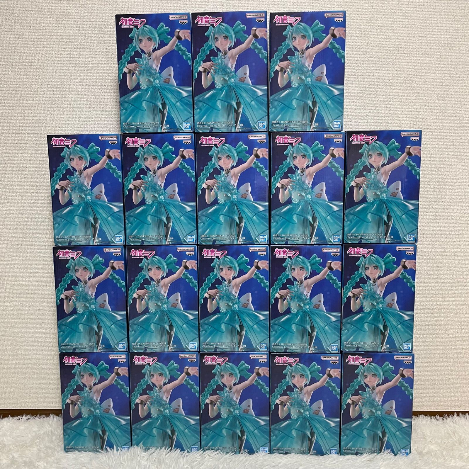 新品未開封 BANPRESTO EVOLVE Clearluxe-EmeraldGem- 初音ミク 
