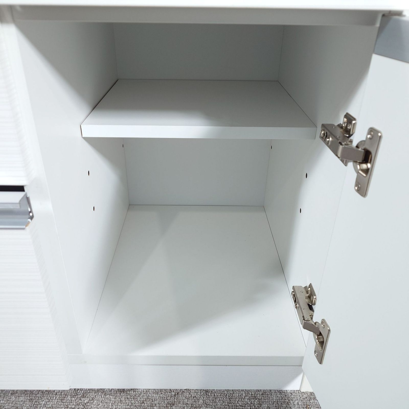 古賀家具 カプリス 食器棚 キッチンボード 120㎝幅 - メルカリ