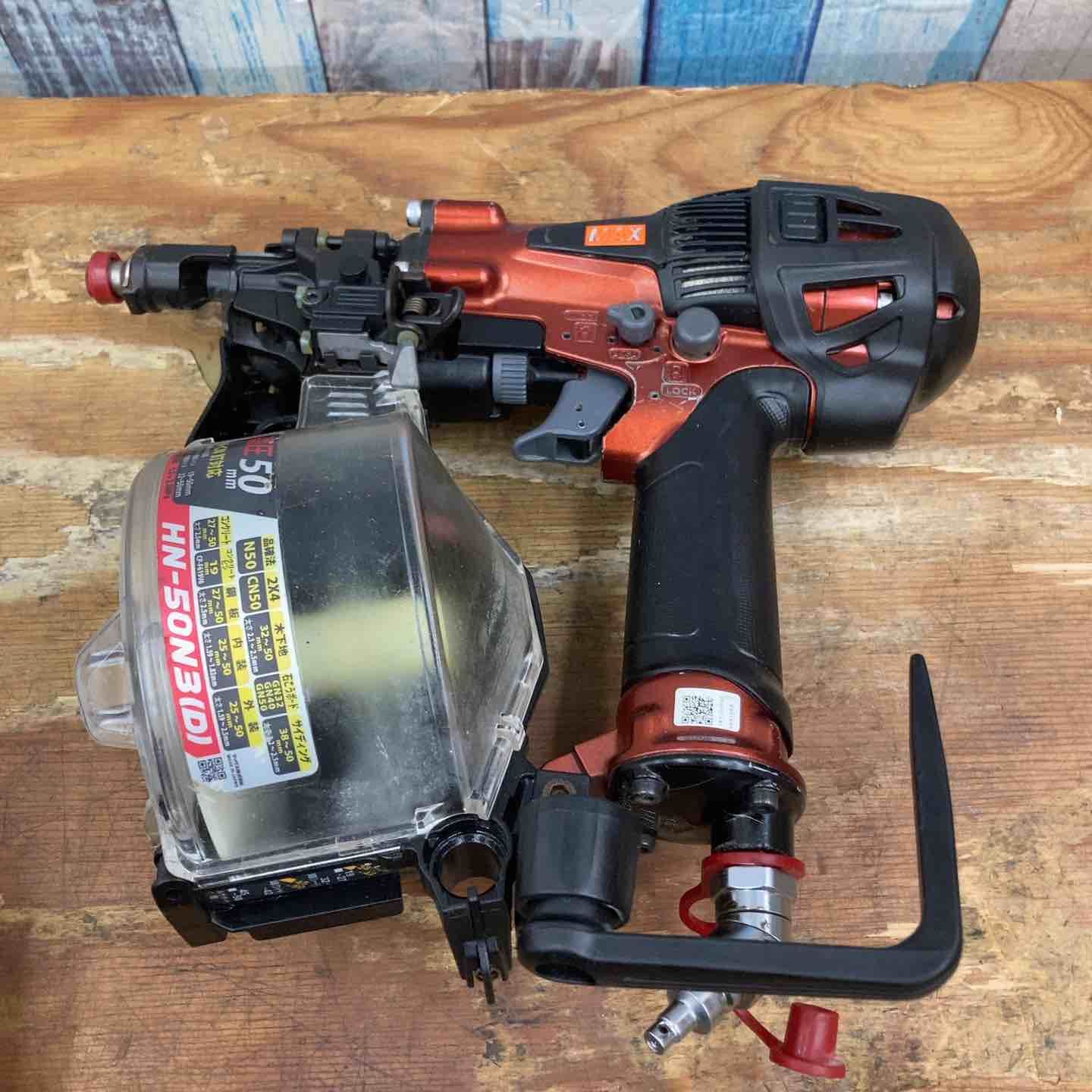 ☆マックス(MAX) 高圧エア釘打ち機 HN-50N3(D)-R【柏店】 | Buyee 