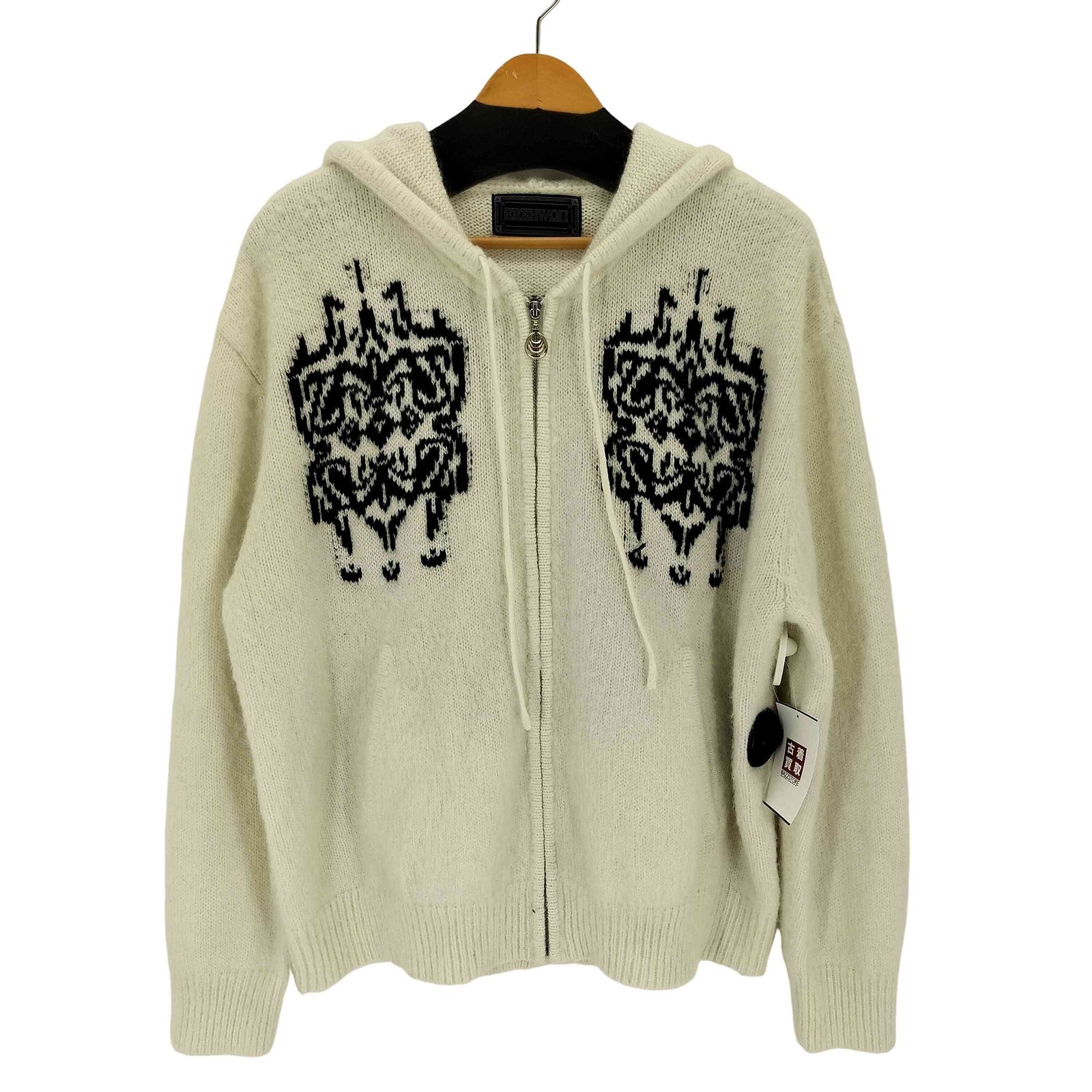 エレウォン Erehwon Studio THE SACRED TREE MOHAIR ZIP HOODIE メンズ 
