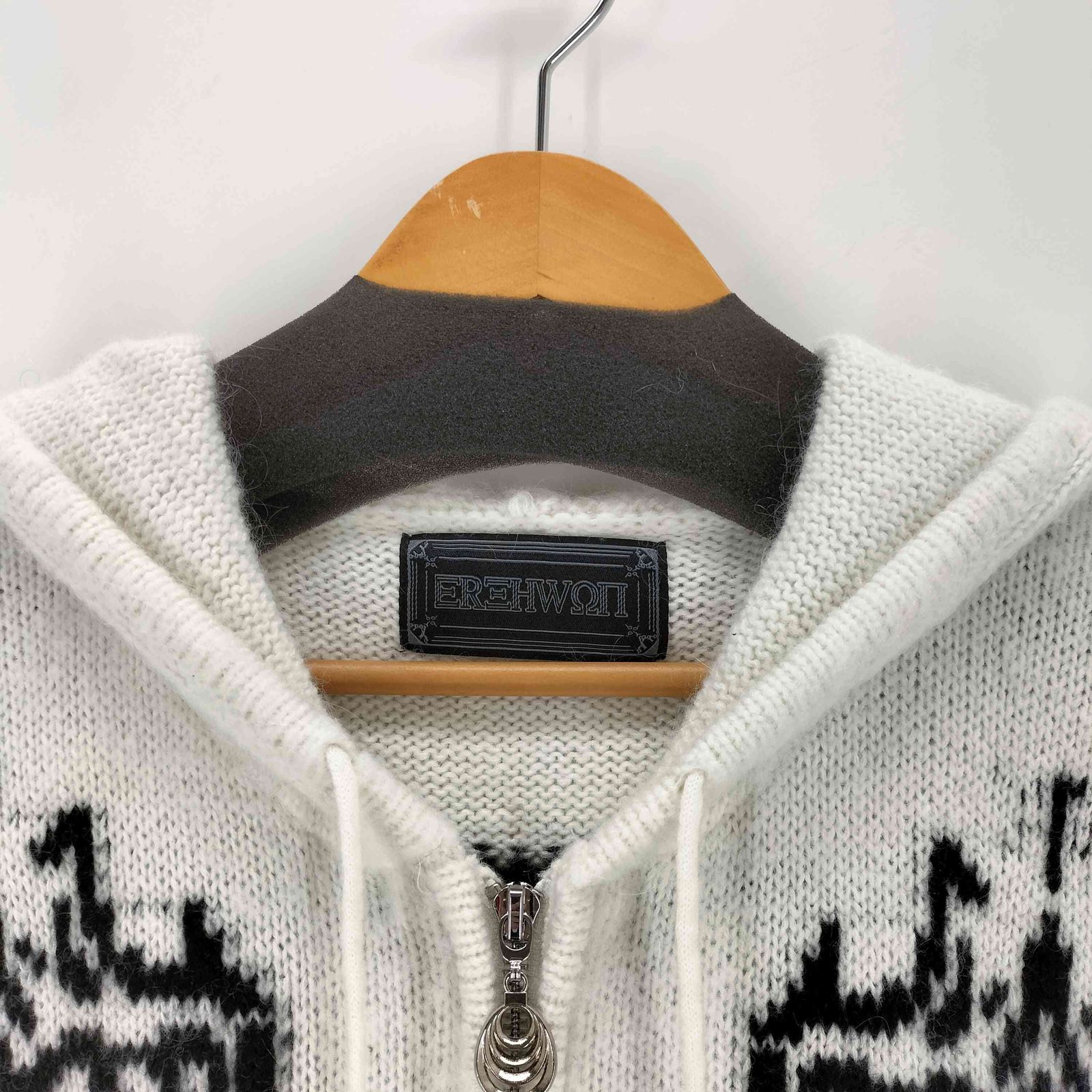 エレウォン Erehwon Studio THE SACRED TREE MOHAIR ZIP HOODIE メンズ 