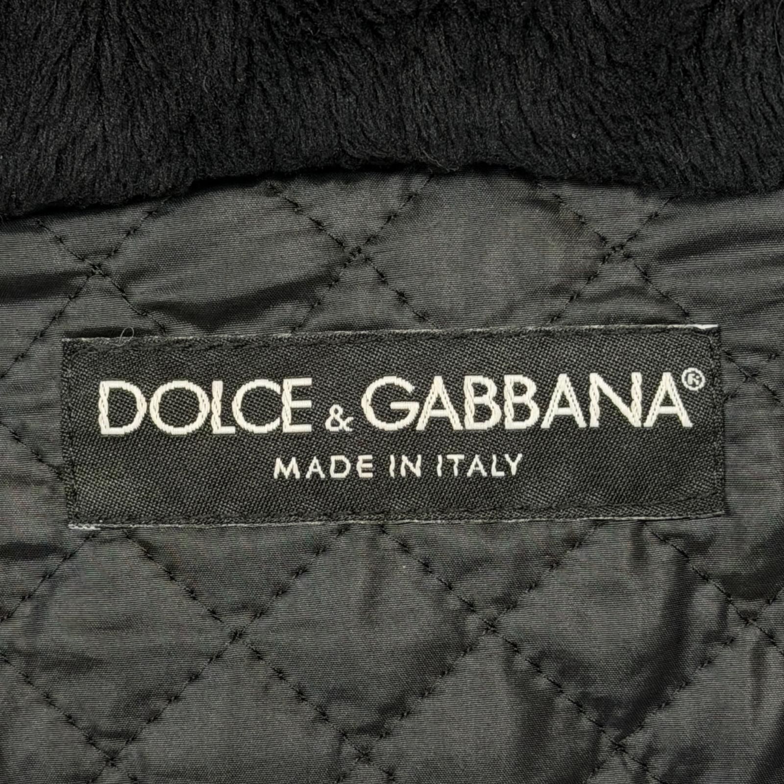 国内正規 DOLCE&GABBANA Wolf Hood Bomber Jacket ウルフフッド